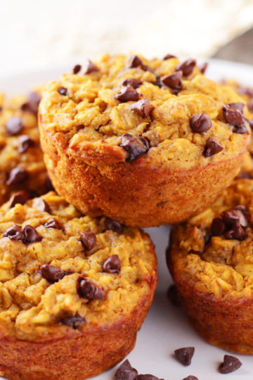Low FODMAP Pumpkin Oatmeal Muffins