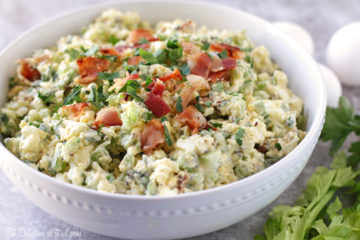 Low-FODMAP Egg Salad with Bacon