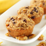 Low FODMAP Banana Nut Oatmeal Muffins