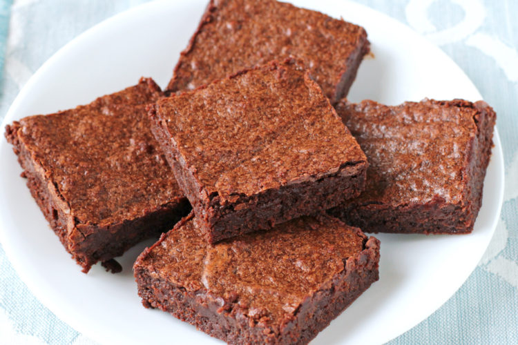 low fodmap fudge brownies