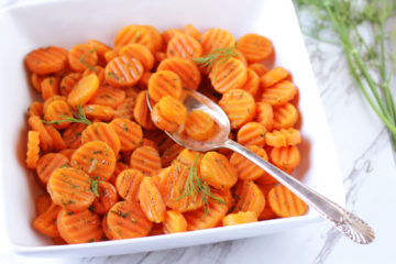 Low FODMAP Maple Dill Carrots