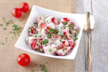 Low-FODMAP Cherry Tomato Salad