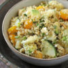 Low-FODMAP California Quinoa Salad with Mojito Dressing