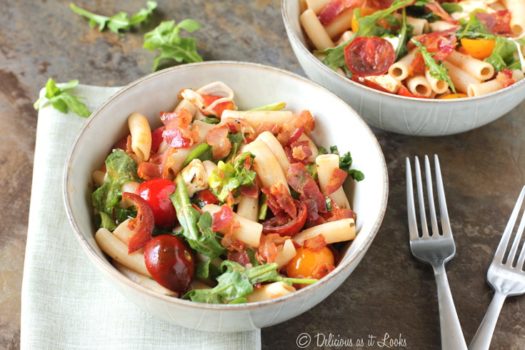 Low-FODMAP Margherita Pasta