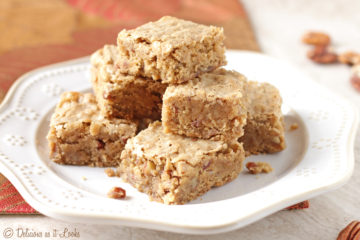 Low-FODMAP Pecan Blondies (Gluten-Free, Gum-Free)