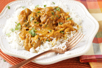 Low FODMAP Chicken Pumpkin Curry
