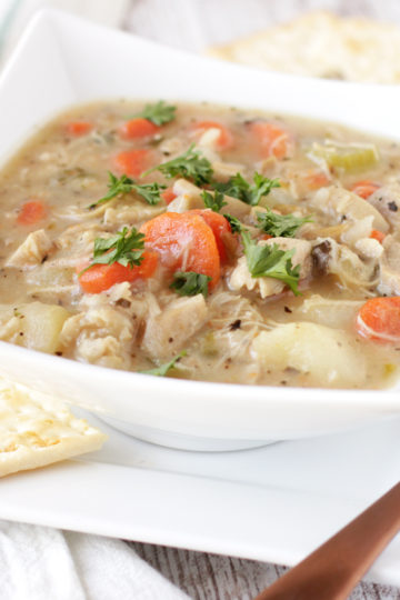 Low FODMAP Leftover Turkey Potato Soup
