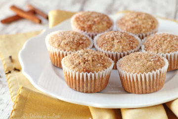 Chai Spice Banana Muffins {Low-FODMAP, Gluten-Free, Gum-Free}