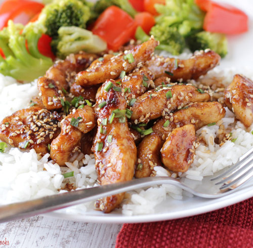Low FODMAP Sesame Chicken - Delicious as it Looks