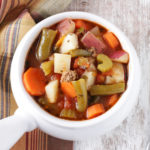 Low FODMAP Vegetable Beef Soup