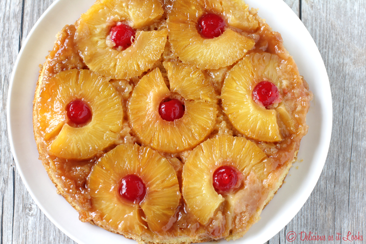 Gluten-Free Pineapple Upside Down Cake (Low-FODMAP Friendly)