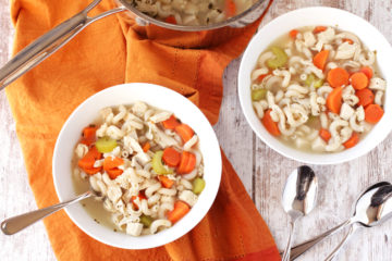 Low FODMAP Chicken Noodle Soup