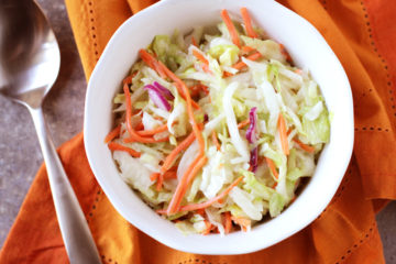 low fodmap creamy coleslaw