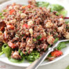 Low-FODMAP Scarlet Quinoa Salad with Chickpeas