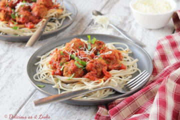 Low-FODMAP Instant Pot Italian Meatballs for Spaghetti