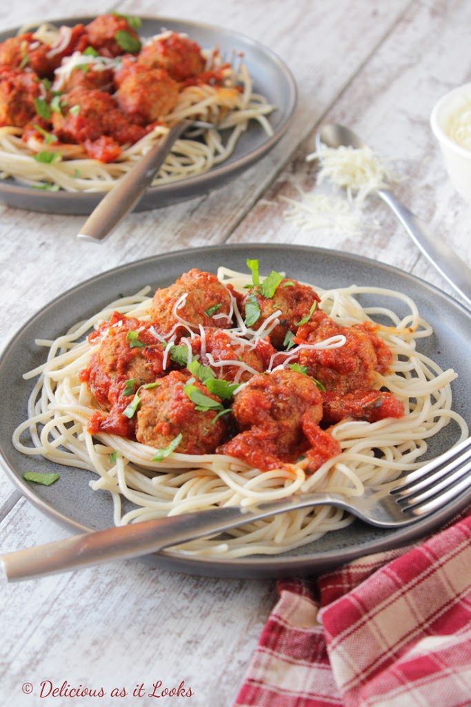 Low-FODMAP Instant Pot Italian Meatballs for Spaghetti
