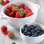 Fresh Strawberries and Blueberries