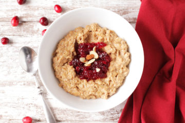 Cranberry Almond Oatmeal