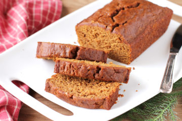 Low FODMAP Banana Gingerbread