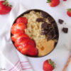 Peanut Butter Quinoa Flake Porridge (Low-FODMAP, Gluten-Free, Vegan)