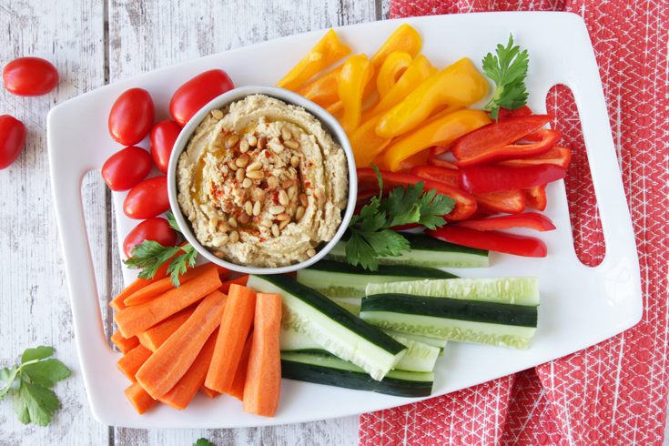 Low FODMAP Pine Nut Hummus