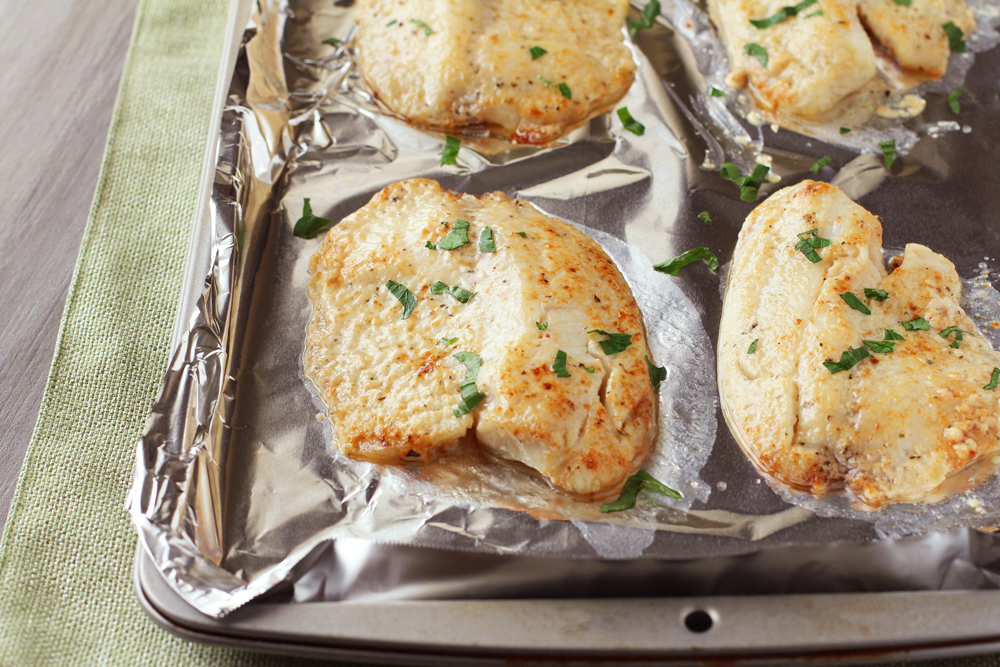 Low FODMAP Broiled Parmesan Tilapia
