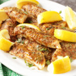 Low-FODMAP Mediterranean Spice Baked Pollock Fish