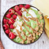 Low-FODMAP Pineapple Green Smoothie Bowl