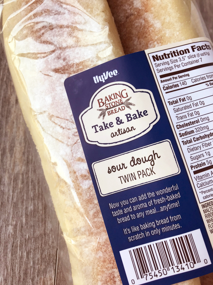 Take and Bake Sour Dough Bread