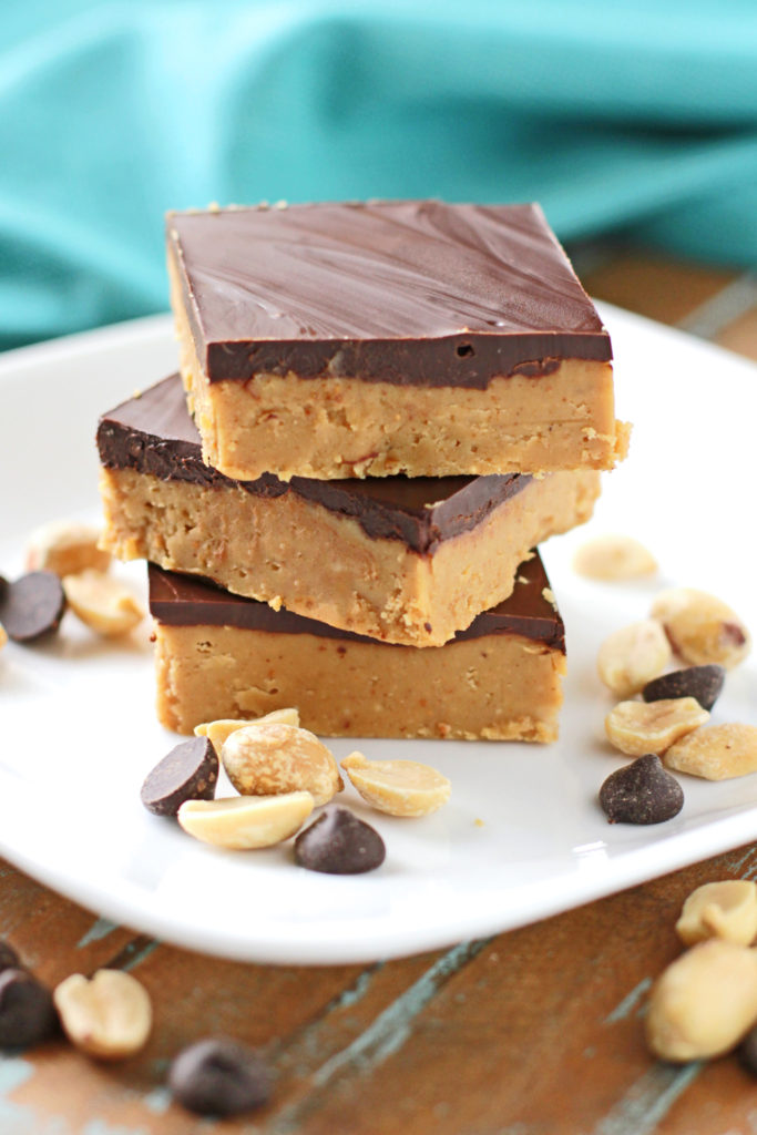 Dark Chocolate Peanut Butter Bars