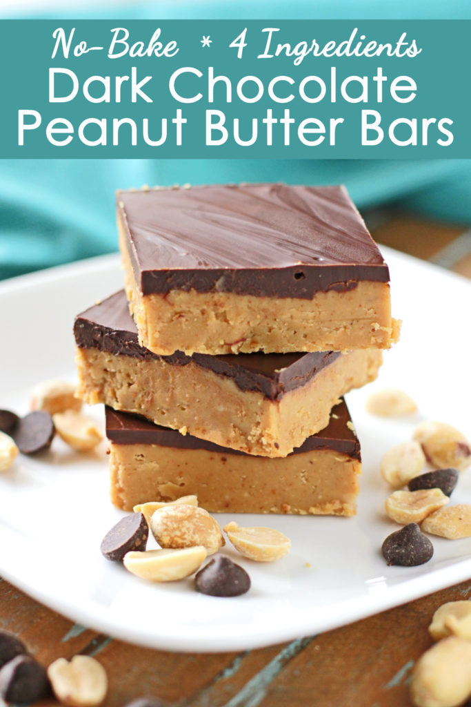 Dark Chocolate Peanut Butter Bars