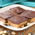 Dark Chocolate Peanut Butter Bars