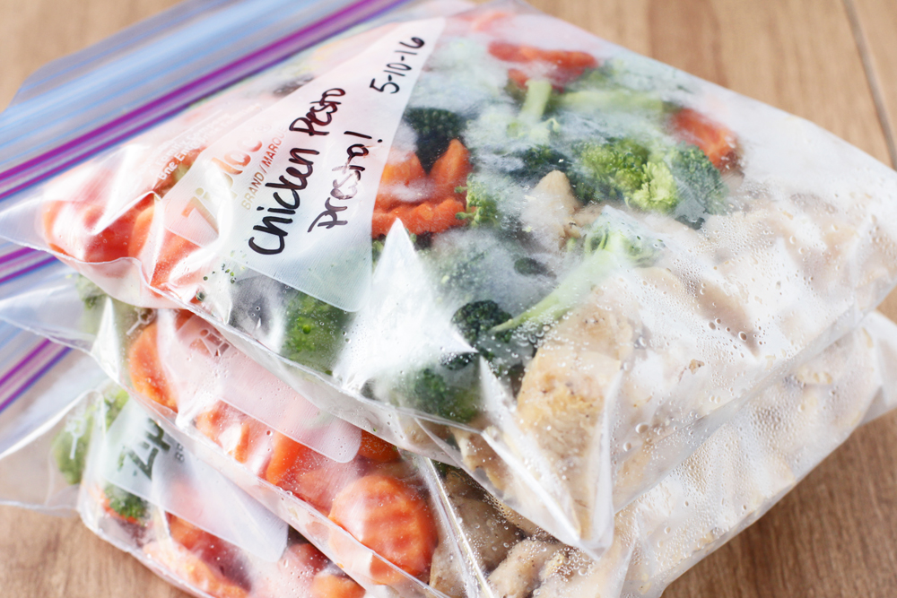 Chicken Pesto Presto Freezer Meal