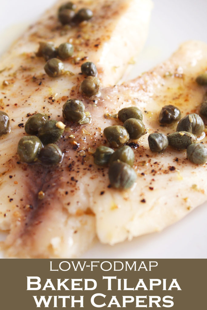 Low FODMAP Baked Tilapia with Capers