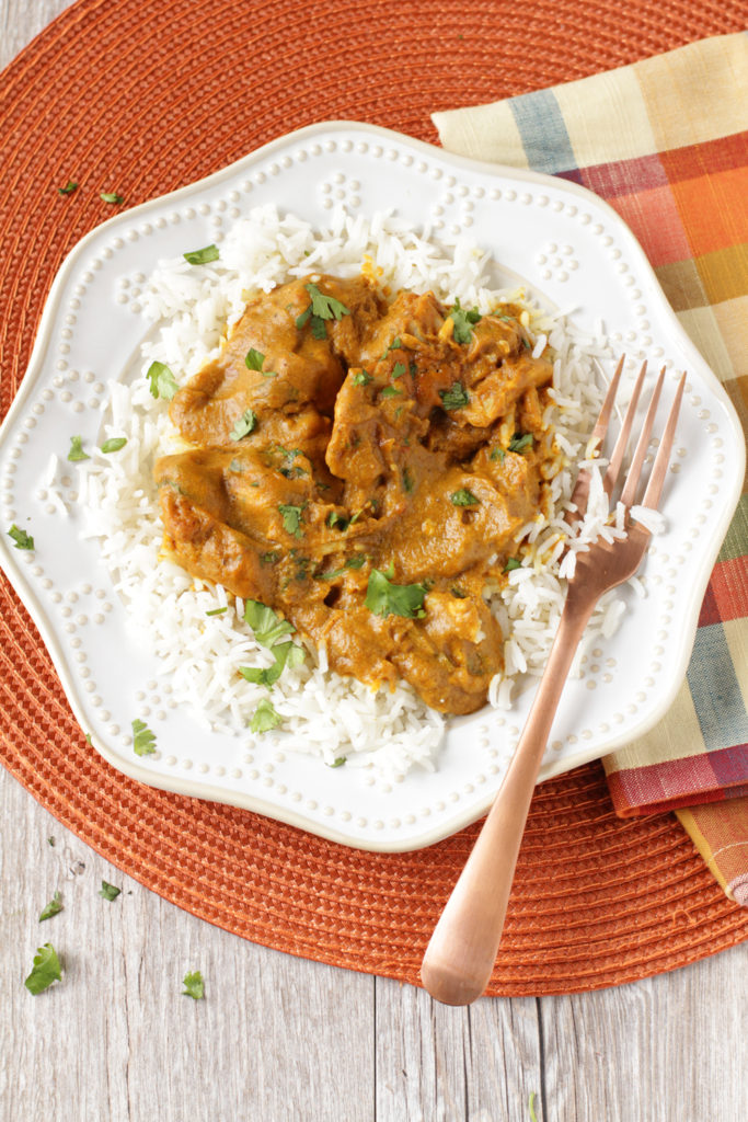 Low FODMAP Chicken Pumpkin Curry