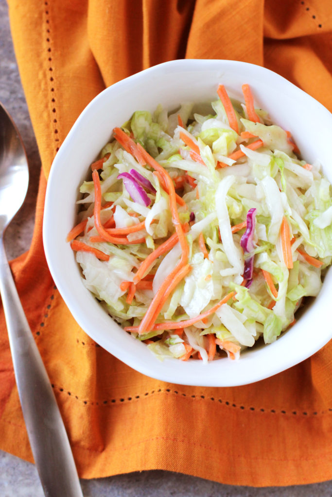 Low FODMAP Creamy Coleslaw
