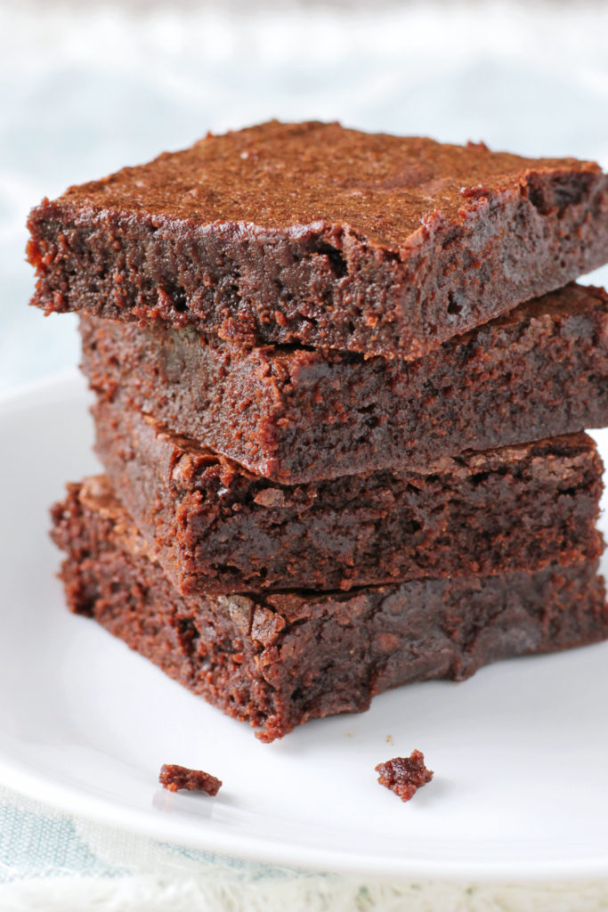 Low FODMAP Fudge Brownies