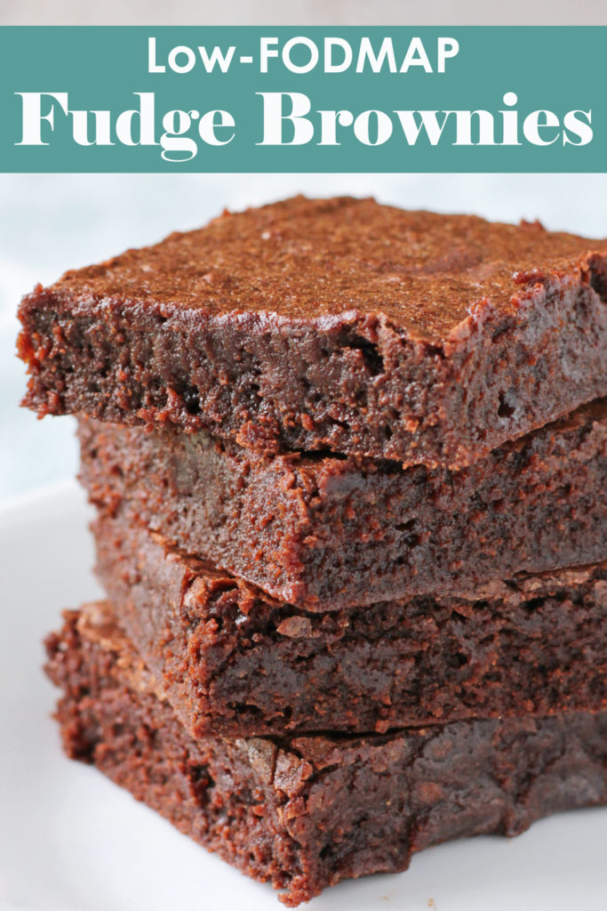 Low FODMAP Fudge Brownies
