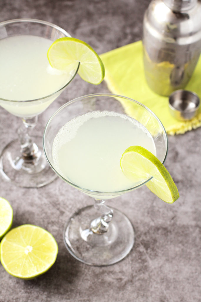 Low FODMAP Gin Gimlet Cocktail