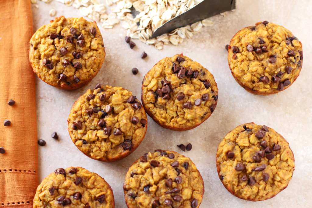 Low FODMAP Pumpkin Oatmeal Muffins