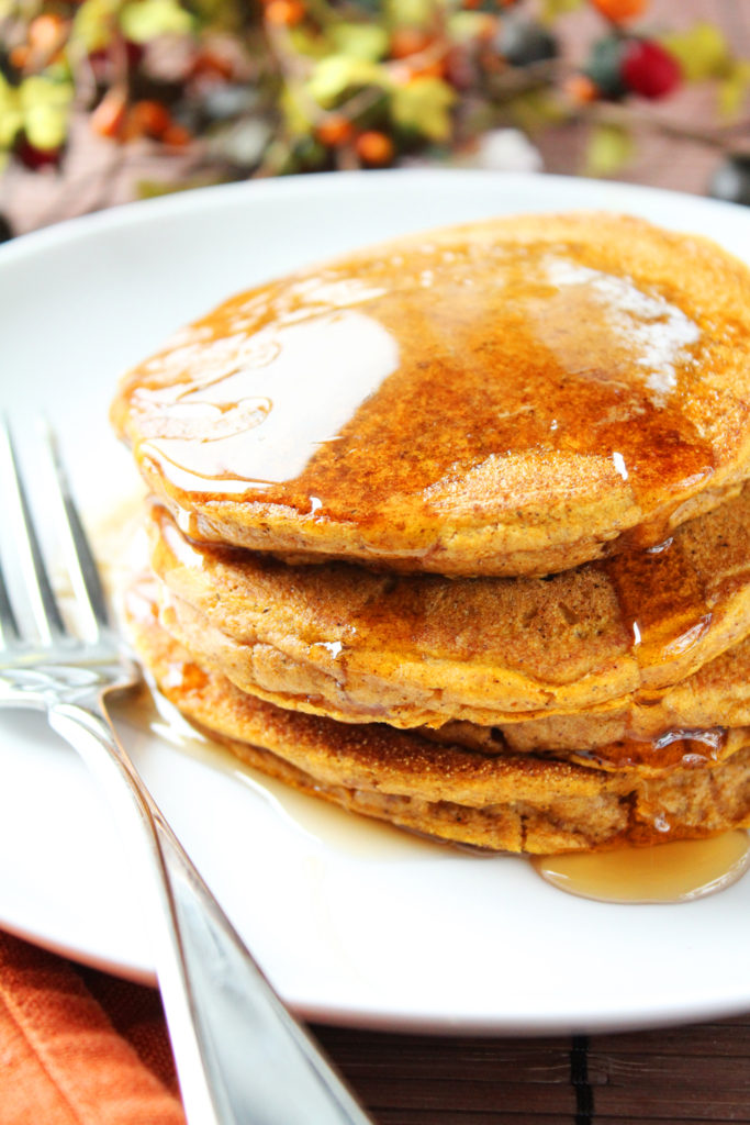 Low-FODMAP Pumpkin Pancakes
