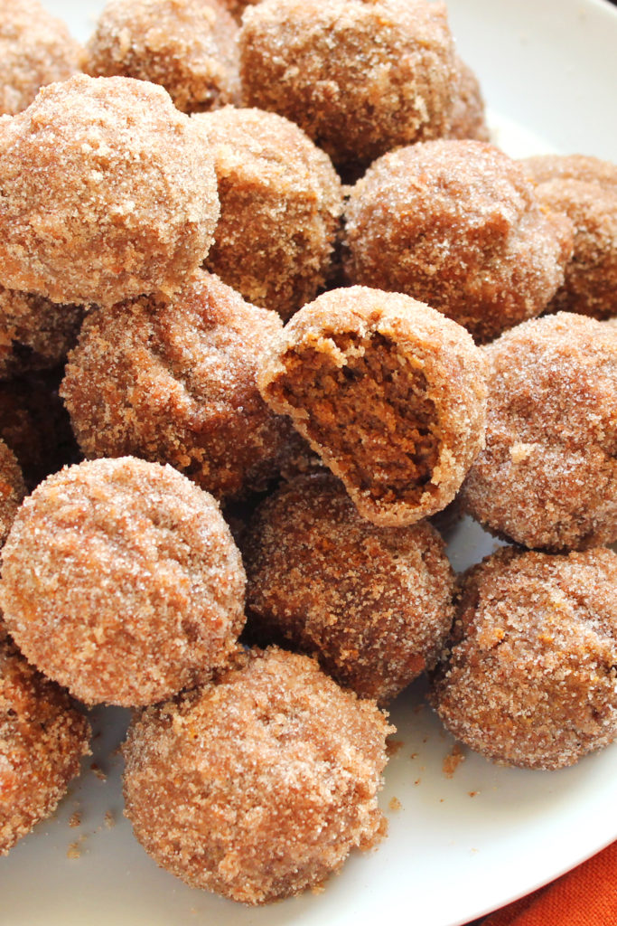 Almond Flour Pumpkin Donut Holes