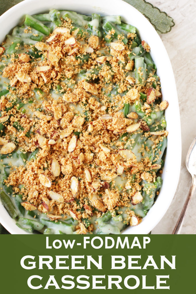 Low FODMAP Green Bean Casserole