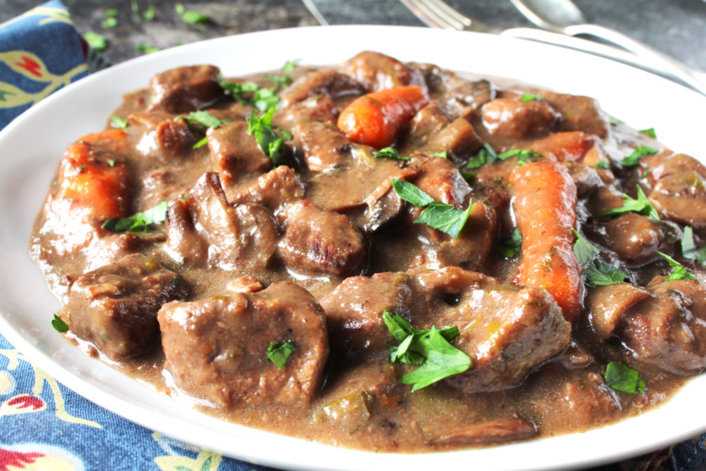 Low FODMAP Crock Pot Beef Burgundy