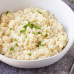 Low FODMAP Crock Pot Brown Rice Risotto