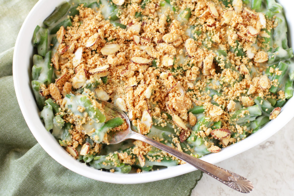 Low FODMAP Green Bean Casserole