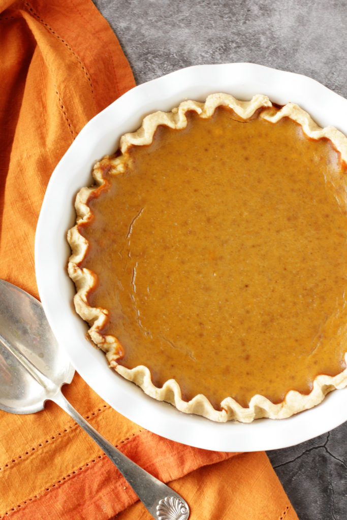 Low FODMAP & Gluten-Free Pumpkin Pie