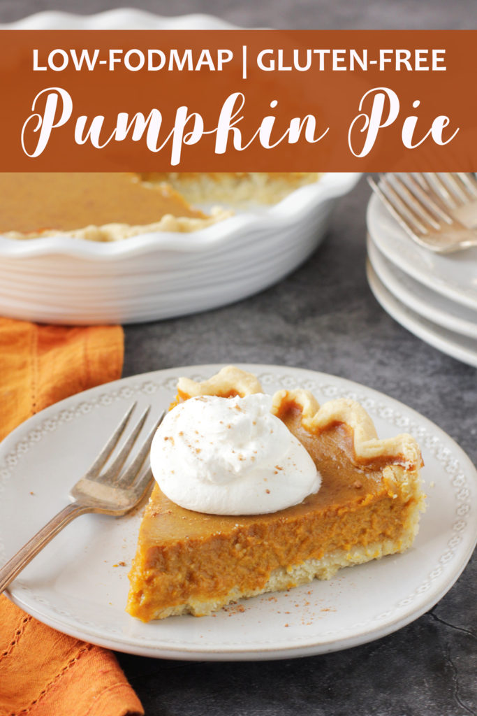Low FODMAP Gluten-Free Pumpkin Pie