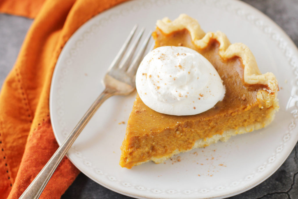 Low FODMAP & Gluten-Free Pumpkin Pie