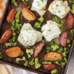 Low FODMAP Sheet Pan Cod Dinner